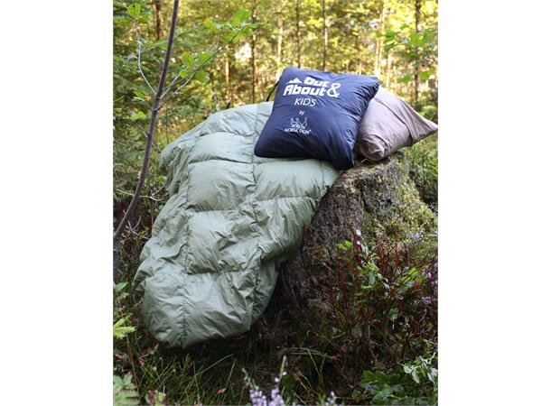 Barnepledd i dun 90x130 cm