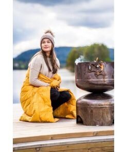 Dunpledd i mange farger